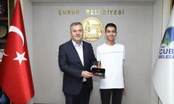 Muhammed Shrimo, LGS'den 500 tam puan alarak Çubuk'un gururu oldu