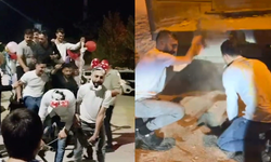 Damada yapılan eğlence eziyete dönüştü