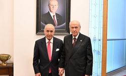 Eski CHP Lideri Hikmet Çetin’den Bahçeli’ye sürpriz ziyaret