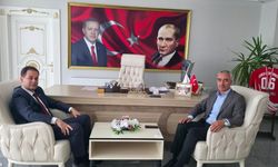 Evren Belediye Başkanı Ünsal’a Kaymakam Tanç’tan ziyaret
