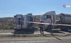 Haymana-Polatlı karayolundaki kazada 2 kişi yaralandı!