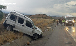 Kastamonu'da feci kaza! Refüje çarpan araç devrildi: 1 ölü, 4 yaralı!