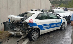 Kazaya gittiler, kazaya karıştılar! 2’si polis 8 kişi yaralandı