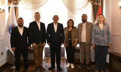 Makine Mühendisleri Odası'ndan Kalecik Belediye Başkanı Satılmış Karakoç'a ziyaret