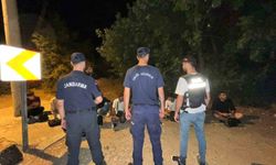Muğla Marmaris’te 18 göçmen yakalandı
