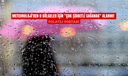Meteoroloji'den o bölgeler için "Çok Şiddetli Sağanak" alarmı!