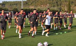 A Milli Futbol Takımı Gürcistan maçı öncesi hazırlıklarını sürdürüyor