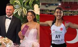 Milli atletin mutlu günü: Dünya evine girdi