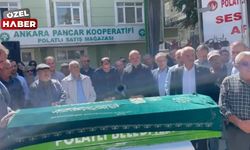 Ankara Pancar Ekicileri Kooperatifi Başkanı için Polatlı'da cenaze töreni düzenlendi