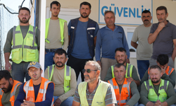 Maaşlarını alamayan işçilerden oturma eylemi: "Evimize ekmek götüremiyoruz"