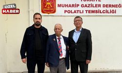 Polatlı AK Parti'den anlamlı Gaziler Günü ziyareti