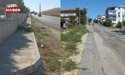 Polatlı Belediyesinin çalışması sonrası, muhtardan açıklama