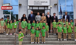 Polatlı kaymakamı ilk derste öğrencilerle bir araya geldi
