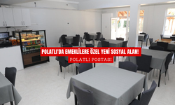 Polatlı'da Emeklilere özel yeni sosyal alan!
