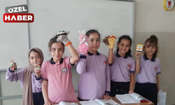 Polatlı'da dersler kuklalarla ve oyunlarla işleniyor