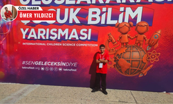 Polatlı'nın minik mucidi TEKNOFEST finalinde! Bolu'daki otel yangınından etkilenip "Hayat Kurtaran" proje geliştirdi!
