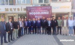 Şereflikoçhisar'da "Ahilik Haftası" coşkusu! 40 yıllık esnafa vefa plaketi verildi