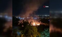 Sincan’da otluk alanda çıkan yangın panik yarattı!