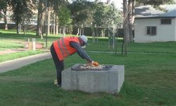 Temizlik görevlisinden örnek davranış