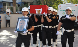 Feci kazadan acı haber! Hayatını kaybeden polis son yolculuğuna uğurlandı