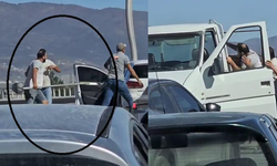 Trafik tartışması felakete dönüyordu! Sürücü kürekle saldırdı