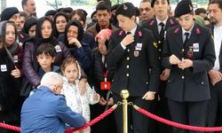 Şehit Jandarma Astsubay Tacettin Gün son yolculuğuna uğurlandı