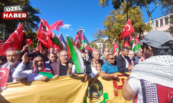AK Parti Polatlı Teşkilatı Gazze yürüyüşünde yer aldı