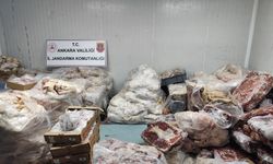 Ankara’da skandal: Tonlarca sağlıksız et ele geçirildi