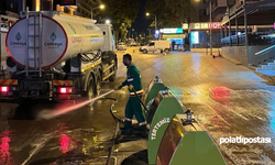 Ankaralılar güne temiz sokaklarla başlasın diye onlar gün ağarmadan sahada!