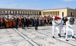 Atatürk'ün "Ankara Hemşehriliği"ni kabulünün 103. yıl dönümü Anıtkabir'de kutlandı
