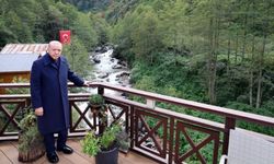 Cumhurbaşkanı Erdoğan, Ayder Yaylası'na gitti