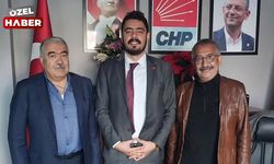 Aykut Kaya ve Murat Kurt'tan Melih Çınar'a tebrik ziyareti