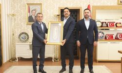 Balâ’da Başkan Buran’dan Kaymakam Yıldırım’a ziyaret
