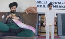 3 yıldır evden çıkmayan Barış ikna edildi: Değişim başladı