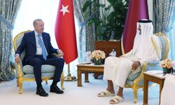 Cumhurbaşkanı Erdoğan, Katar’da resmi törenle karşılandı