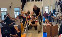 Duruşma salonu savaş alanına döndü!