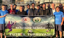 Bala’da futbol turnuvası start aldı