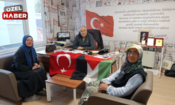 Gazze için yürüyen kadınlar Polatlı Postası’nda seslerini duyurdu