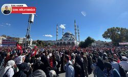 ‘Gazze Kararlılık Yürüyüşü’ Ankara’da binlerce kişiyi buluşturdu!
