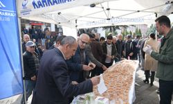 Kahramankazan’da, şehitler için lokma ikramı
