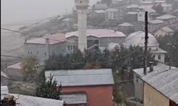 Yağmur yerini kara bıraktı: O il beyaza büründü