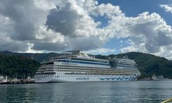 Marmaris’e dev kruvaziyer demir attı!
