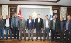 Başkan Demirbaş, Muhtarlar Derneği heyetini makamında ağırladı