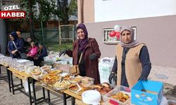 13 Eylül Ortaokulu velilerinin hazırladığı ürünler yoğun ilgi gördü