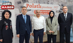 Polatlı Vergi Dairesi Müdürü Sandıkçı'dan Polatlı Postası'na ziyaret