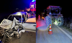 Polatlı’da otomobil traktöre çarptı: 1 ölü, 1 yaralı