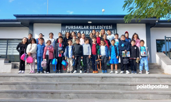 Pursaklar'da minik kitap kurtları "Millet Kıraathanesi"nde buluştu!