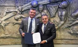 FBİAD heyetinden Sadettin Saran’a ziyaret