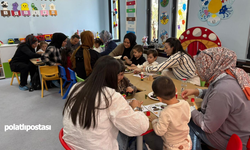 Sincan'da minik ellerde "Sonbahar" sanatı!