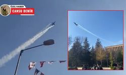 Ankara'da SOLOTÜRK gösterisi nefes kesti